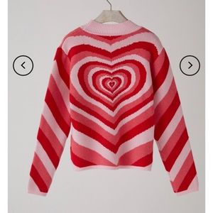 Cider heart wave sweater